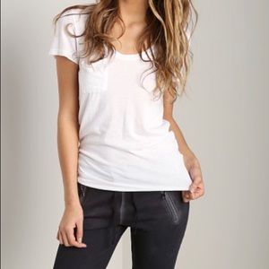 NWOT Cotton Citizen‎ Scoop Neck Pocket Tee!
